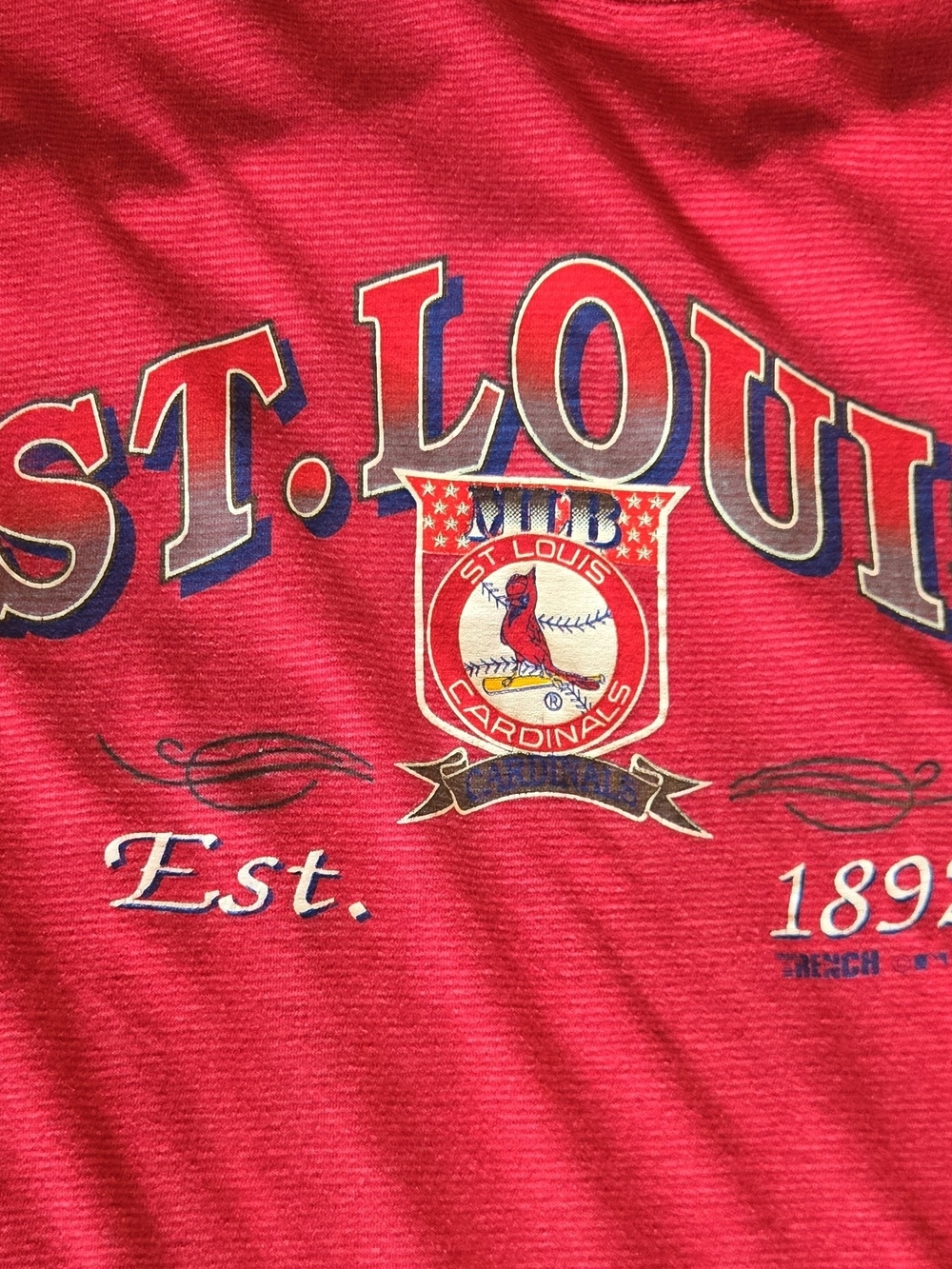 St. Louis Cardinals Trench USA Red Short Sleeve Tee